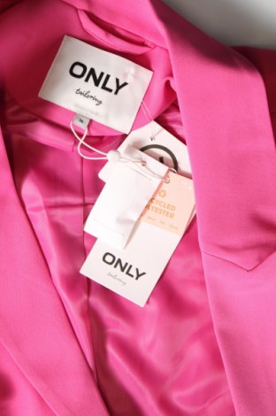 Дамско сако ONLY, Размер S, Цвят Розов, Цена 93,00 лв.