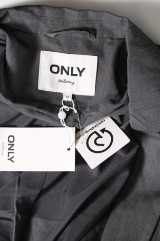 Γυναικείο σακάκι ONLY, Μέγεθος M, Χρώμα Γκρί, Τιμή 47,94 €