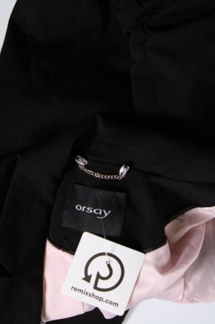 Γυναικείο σακάκι Orsay, Μέγεθος XS, Χρώμα Μαύρο, Τιμή 10,89 €