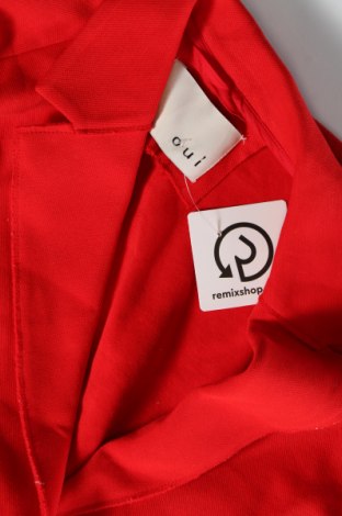 Γυναικείο σακάκι Oui, Μέγεθος S, Χρώμα Κόκκινο, Τιμή 31,46 €