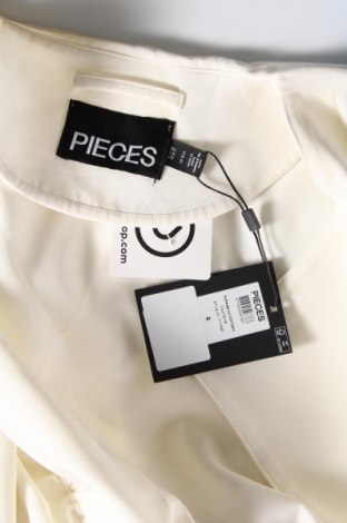 Sacou de femei Pieces, Mărime S, Culoare Ecru, Preț 91,78 Lei