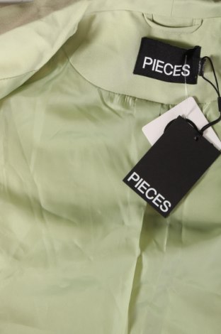 Dámske sako  Pieces, Veľkosť S, Farba Zelená, Cena  16,78 €