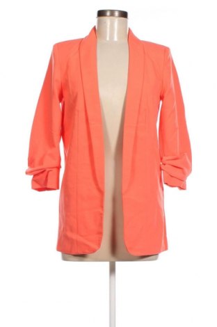Γυναικείο σακάκι Pieces, Μέγεθος S, Χρώμα Πορτοκαλί, Τιμή 23,97 €