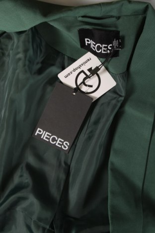 Sacou de femei Pieces, Mărime L, Culoare Verde, Preț 91,78 Lei