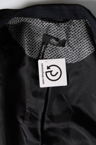 Γυναικείο σακάκι S.Oliver Black Label, Μέγεθος M, Χρώμα Μπλέ, Τιμή 31,46 €