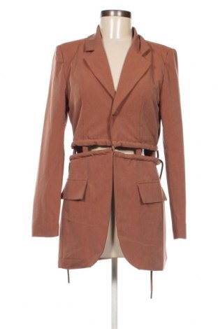 Дамско сако SHEIN, Размер XS, Цвят Бежов, Цена 26,40 лв.