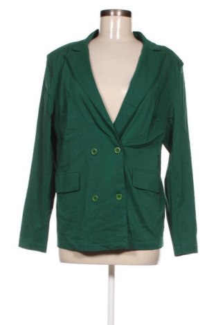 Γυναικείο σακάκι SHEIN, Μέγεθος L, Χρώμα Πράσινο, Τιμή 10,89 €