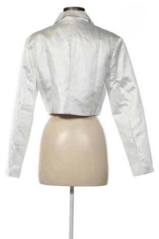 Дамско сако SHEIN, Размер M, Цвят Сребрист, Цена 15,40 лв.