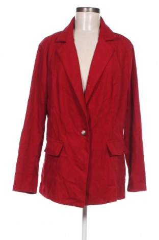Дамско сако SHEIN, Размер XL, Цвят Червен, Цена 22,00 лв.