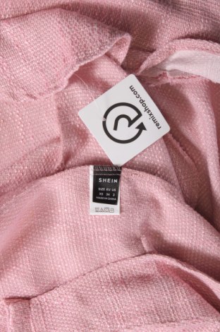 Γυναικείο σακάκι SHEIN, Μέγεθος XS, Χρώμα Ρόζ , Τιμή 15,31 €