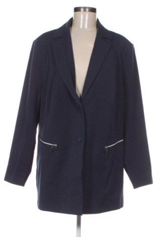 Γυναικείο σακάκι Sheego, Μέγεθος XXL, Χρώμα Μπλέ, Τιμή 24,72 €