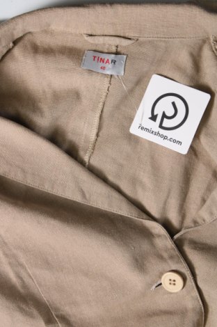 Γυναικείο σακάκι Tina R, Μέγεθος M, Χρώμα  Μπέζ, Τιμή 14,31 €