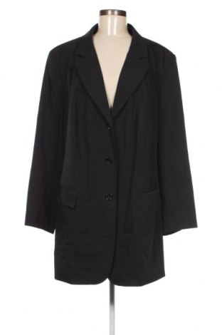 Γυναικείο σακάκι Ulla Popken, Μέγεθος 4XL, Χρώμα Μαύρο, Τιμή 33,40 €