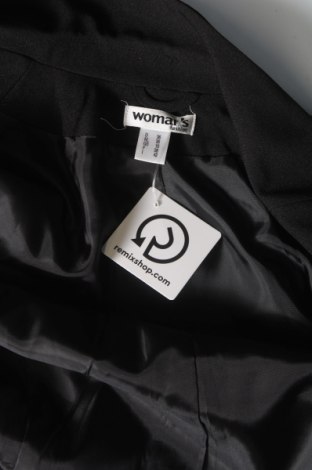 Γυναικείο σακάκι Woman's Fashion, Μέγεθος S, Χρώμα Μαύρο, Τιμή 14,31 €