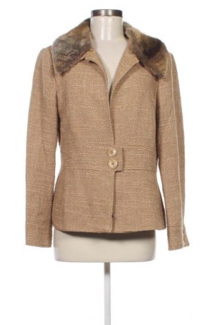 Дамско сако Zara, Размер XL, Цвят Кафяв, Цена 28,80 лв.