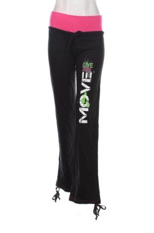 Γυναικείο αθλητικό παντελόνι, Μέγεθος L, Χρώμα Μαύρο, Τιμή 17,07 €