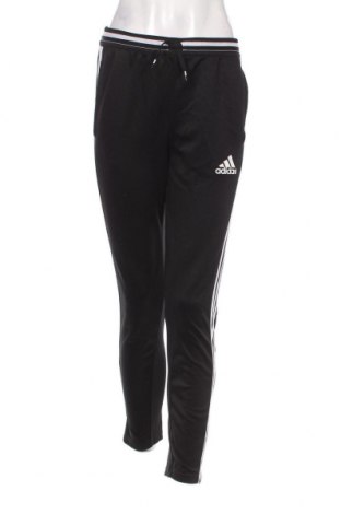Γυναικείο αθλητικό παντελόνι Adidas, Μέγεθος S, Χρώμα Μαύρο, Τιμή 20,29 €