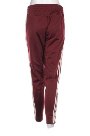 Γυναικείο αθλητικό παντελόνι Adidas, Μέγεθος S, Χρώμα Κόκκινο, Τιμή 21,57 €