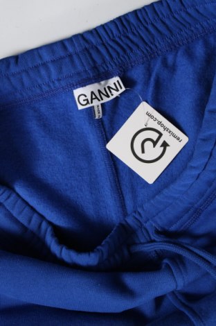 Γυναικείο αθλητικό παντελόνι Ganni, Μέγεθος L, Χρώμα Μπλέ, Τιμή 16,03 €