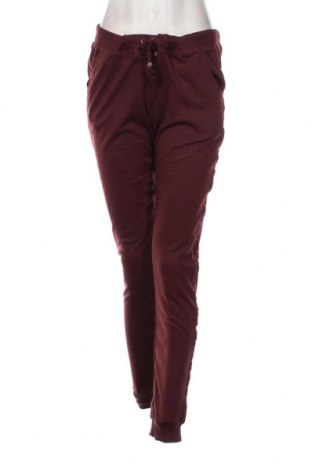 Γυναικείο αθλητικό παντελόνι Jean Pascale, Μέγεθος XL, Χρώμα Κόκκινο, Τιμή 10,76 €