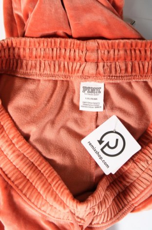 Pantaloni trening de femei Pink by Victoria's Secret, Mărime L, Culoare Portocaliu, Preț 88,82 Lei