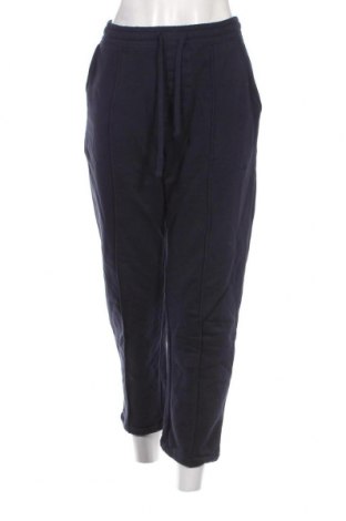 Pantaloni trening de femei Pull&Bear, Mărime M, Culoare Albastru, Preț 89,28 Lei