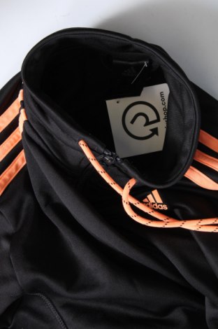 Γυναικεία αθλητική ζακέτα Adidas, Μέγεθος M, Χρώμα Μαύρο, Τιμή 24,48 €