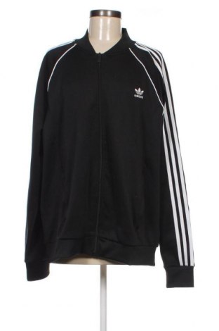 Γυναικεία αθλητική ζακέτα Adidas, Μέγεθος XXL, Χρώμα Μαύρο, Τιμή 41,75 €