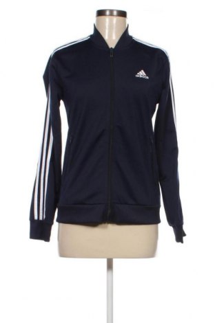 Γυναικεία αθλητική ζακέτα Adidas, Μέγεθος S, Χρώμα Μπλέ, Τιμή 27,84 €