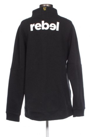 Bluză trening de femei Rebel, Mărime XL, Culoare Negru, Preț 57,73 Lei
