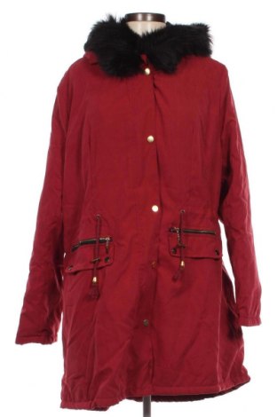 Dámska bunda , Veľkosť 3XL, Farba Červená, Cena  24,67 €