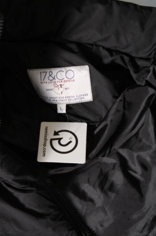 Γυναικείο μπουφάν 17 & Co., Μέγεθος L, Χρώμα Μαύρο, Τιμή 19,38 €