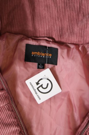 Dámska bunda  Ambiance, Veľkosť L, Farba Ružová, Cena  17,76 €
