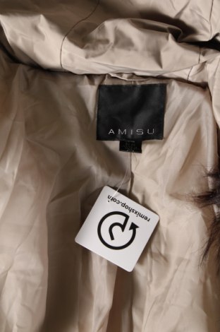 Γυναικείο μπουφάν Amisu, Μέγεθος M, Χρώμα  Μπέζ, Τιμή 22,96 €