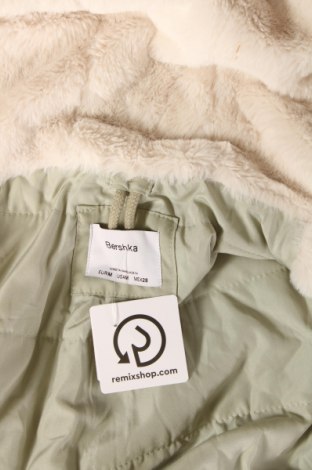 Γυναικείο μπουφάν Bershka, Μέγεθος M, Χρώμα Πράσινο, Τιμή 19,38 €