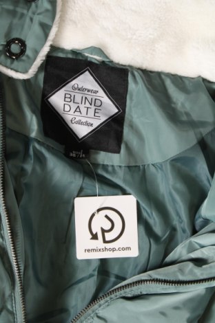 Γυναικείο μπουφάν Blind Date, Μέγεθος M, Χρώμα Μπλέ, Τιμή 19,38 €