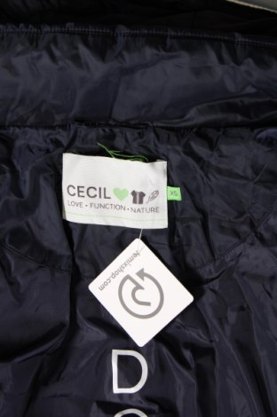 Γυναικείο μπουφάν Cecil, Μέγεθος XS, Χρώμα Μπλέ, Τιμή 10,52 €