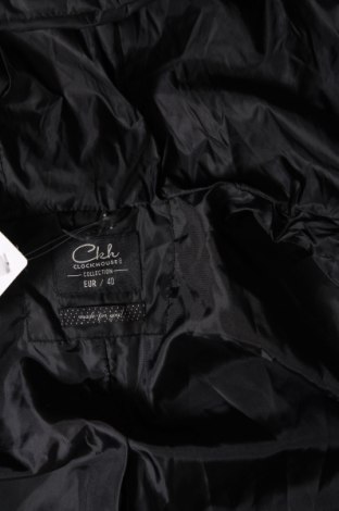 Γυναικείο μπουφάν Clockhouse, Μέγεθος L, Χρώμα Μαύρο, Τιμή 19,38 €