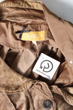 Γυναικείο μπουφάν Crisca, Μέγεθος XL, Χρώμα Καφέ, Τιμή 23,13 €