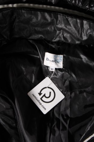 Γυναικείο μπουφάν Denim&Co., Μέγεθος L, Χρώμα Μαύρο, Τιμή 19,38 €