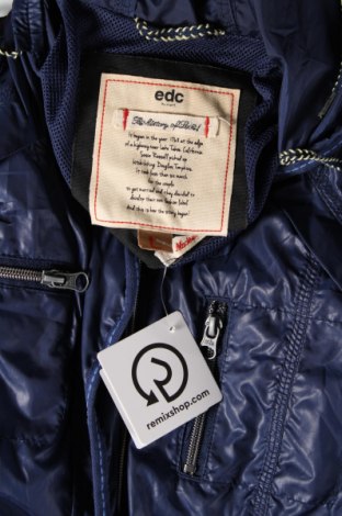 Дамско яке Edc By Esprit, Размер L, Цвят Син, Цена 23,80 лв.