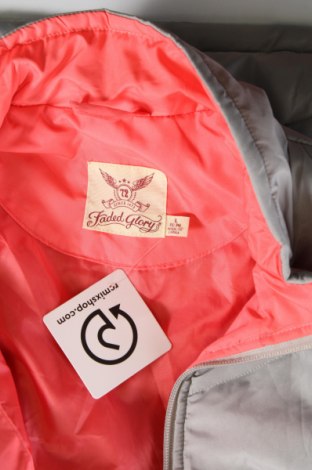 Γυναικείο μπουφάν Faded Glory, Μέγεθος L, Χρώμα Γκρί, Τιμή 10,99 €