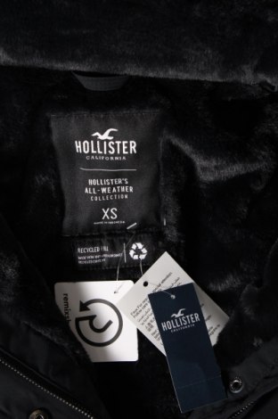 Дамско яке Hollister, Размер XS, Цвят Черен, Цена 172,00 лв.