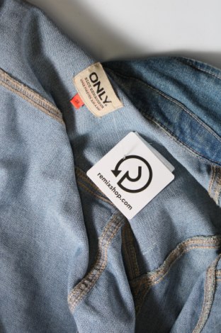 Γυναικείο μπουφάν ONLY, Μέγεθος M, Χρώμα Μπλέ, Τιμή 7,36 €