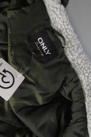 Γυναικείο μπουφάν ONLY, Μέγεθος XS, Χρώμα Πράσινο, Τιμή 14,31 €