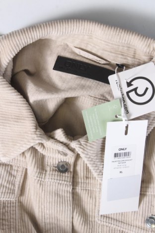 Γυναικείο μπουφάν ONLY, Μέγεθος XL, Χρώμα  Μπέζ, Τιμή 13,42 €