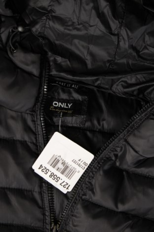 Γυναικείο μπουφάν ONLY, Μέγεθος M, Χρώμα Μαύρο, Τιμή 14,38 €