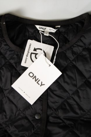 Γυναικείο μπουφάν ONLY, Μέγεθος L, Χρώμα Μαύρο, Τιμή 11,99 €