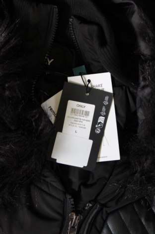 Dámska bunda  ONLY, Veľkosť L, Farba Čierna, Cena  27,33 €