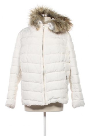 Γυναικείο μπουφάν ONLY Carmakoma, Μέγεθος XL, Χρώμα Λευκό, Τιμή 28,76 €